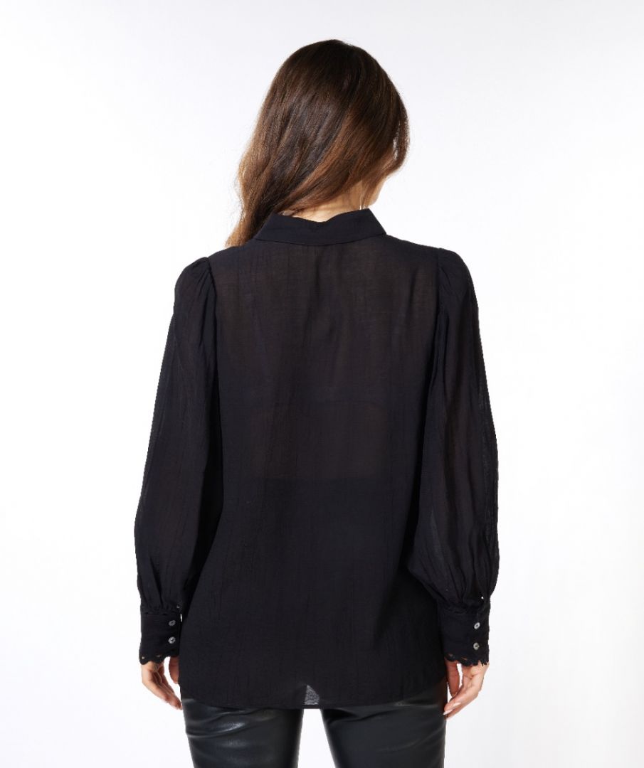Esqualo Blouse Puff Slve