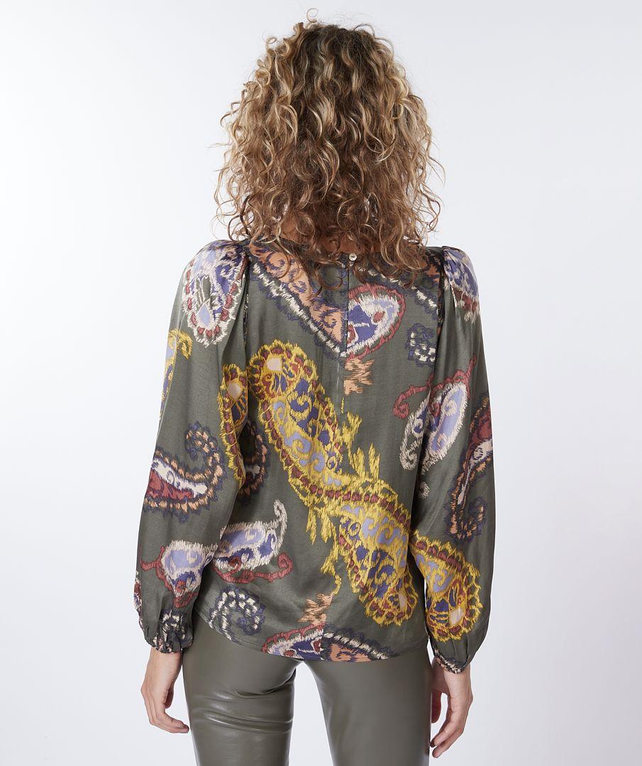 Esqualo Blouse R-neck Elements