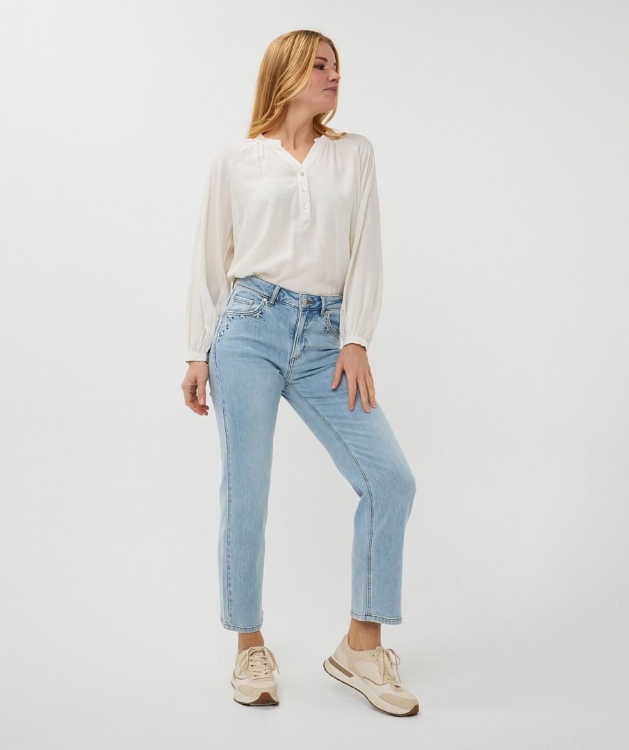 Esqualo Blouse R-neck Raglan