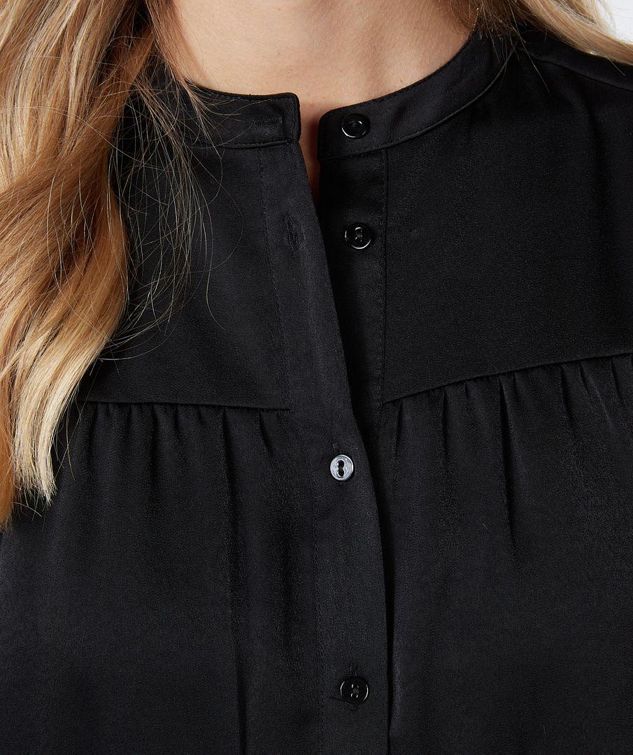 Esqualo Blouse Seams Sateen