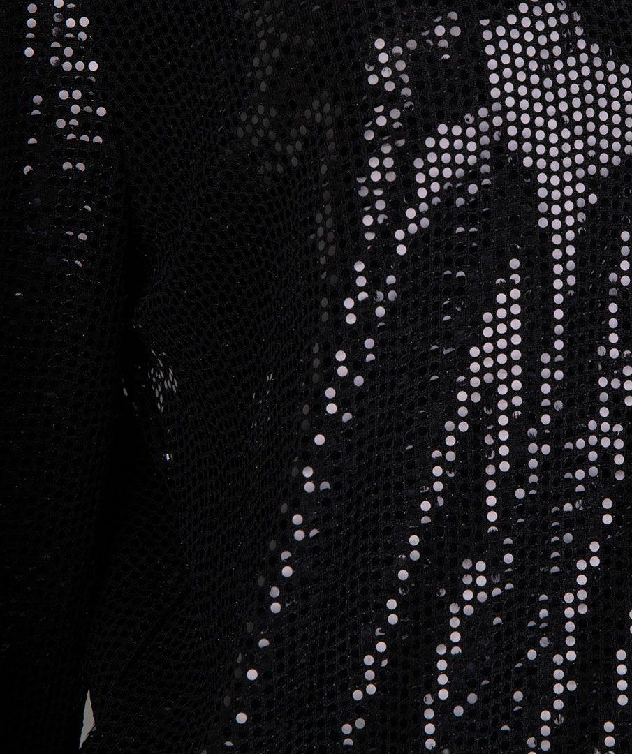 Esqualo Blouse Sequins Stretch