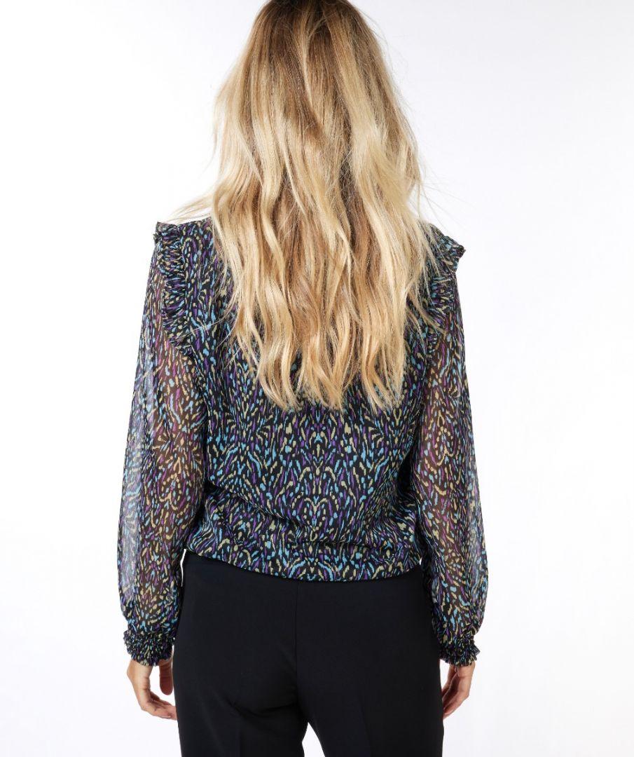Esqualo Blouse Smocked Magical Earth