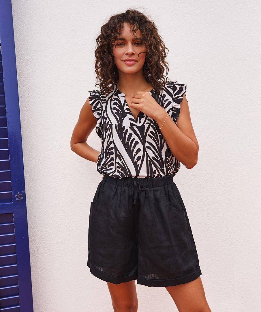 esqualo Blouse Summer Vibes