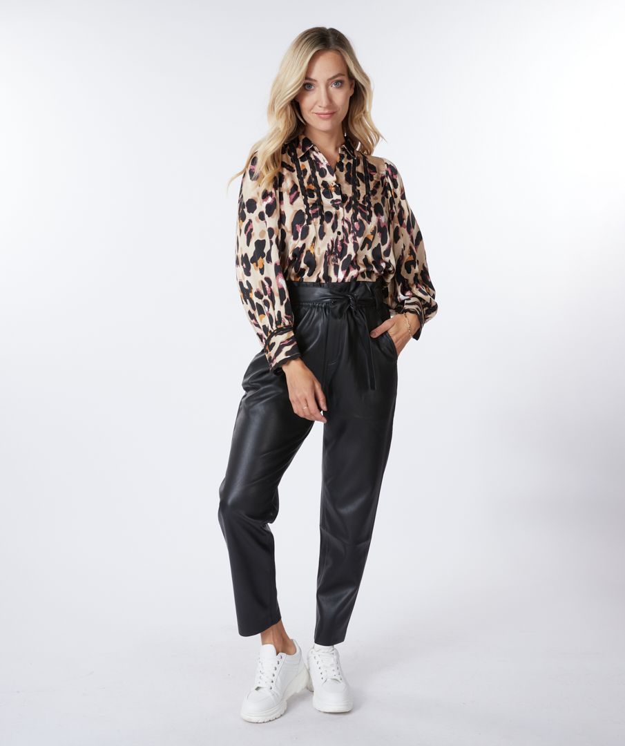 Esqualo Blouse Tapes Puffy Run Wild