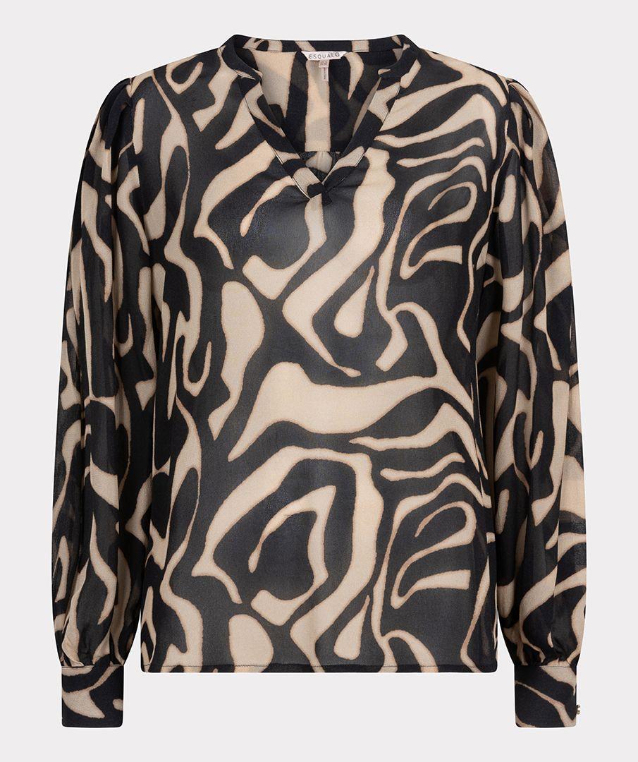 Esqualo Blouse V-neck Harmony
