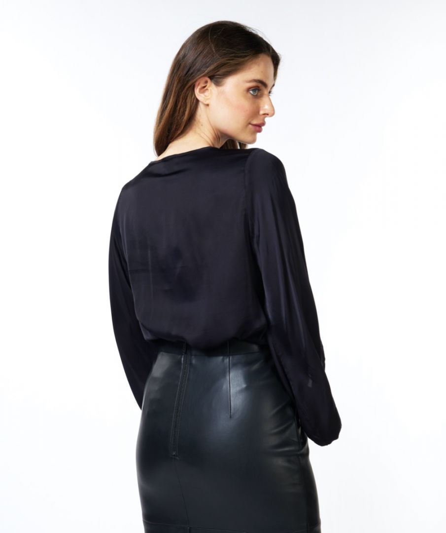 Esqualo Blouse Wide Slve