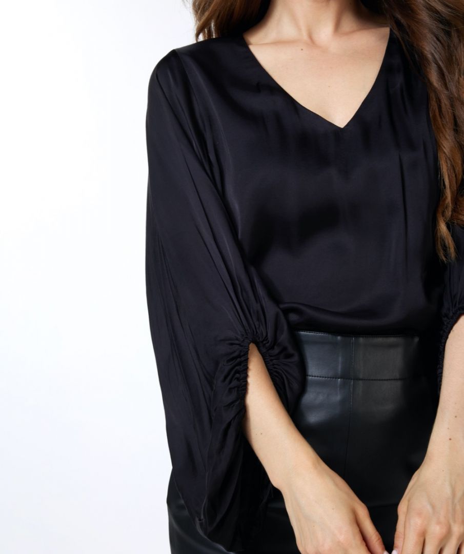 Esqualo Blouse Wide Slve