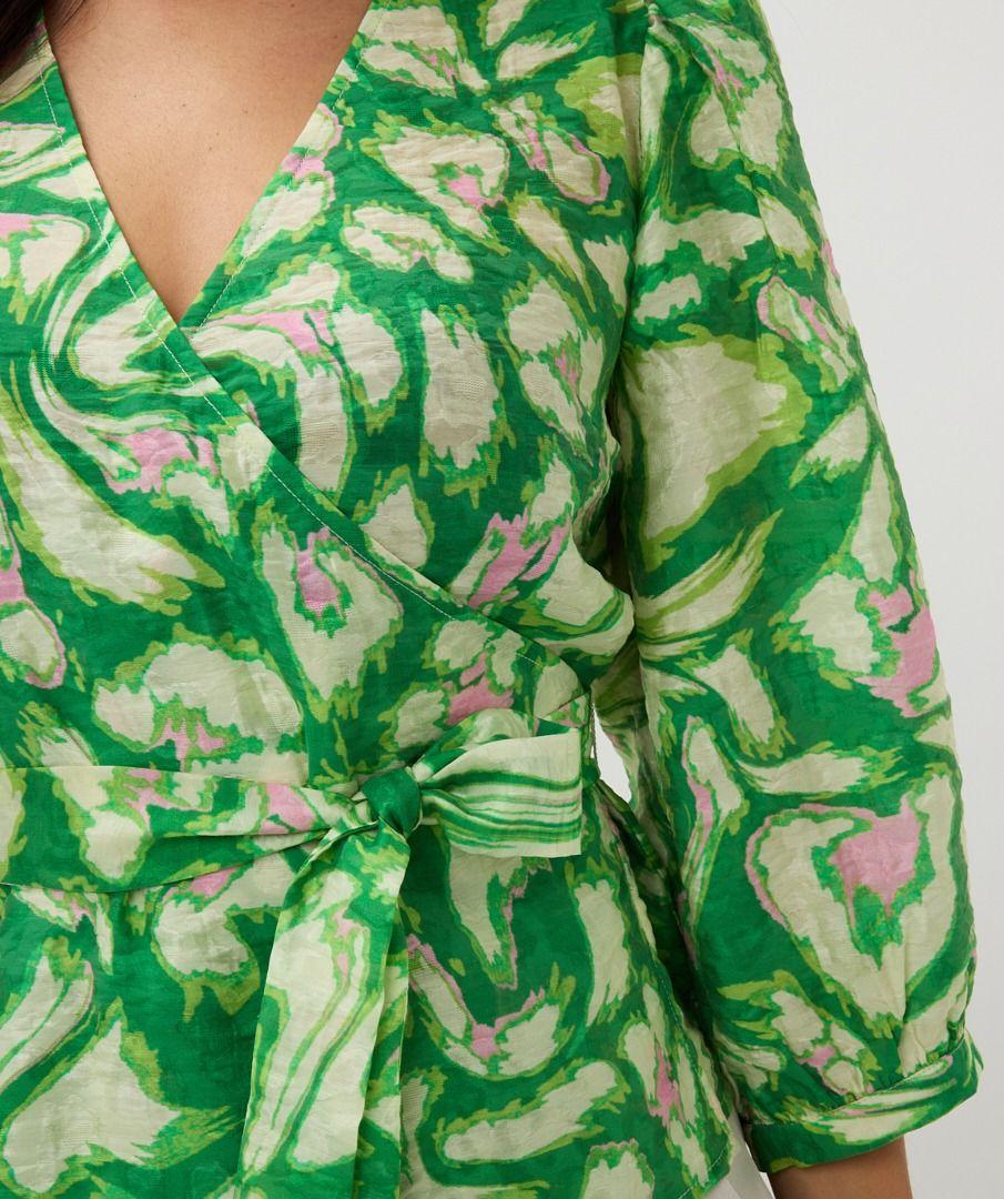 Esqualo Blouse Wrap Floral Treasure