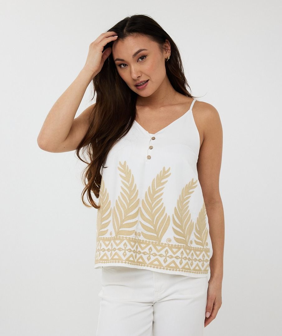 Esqualo Camisole Embroidery