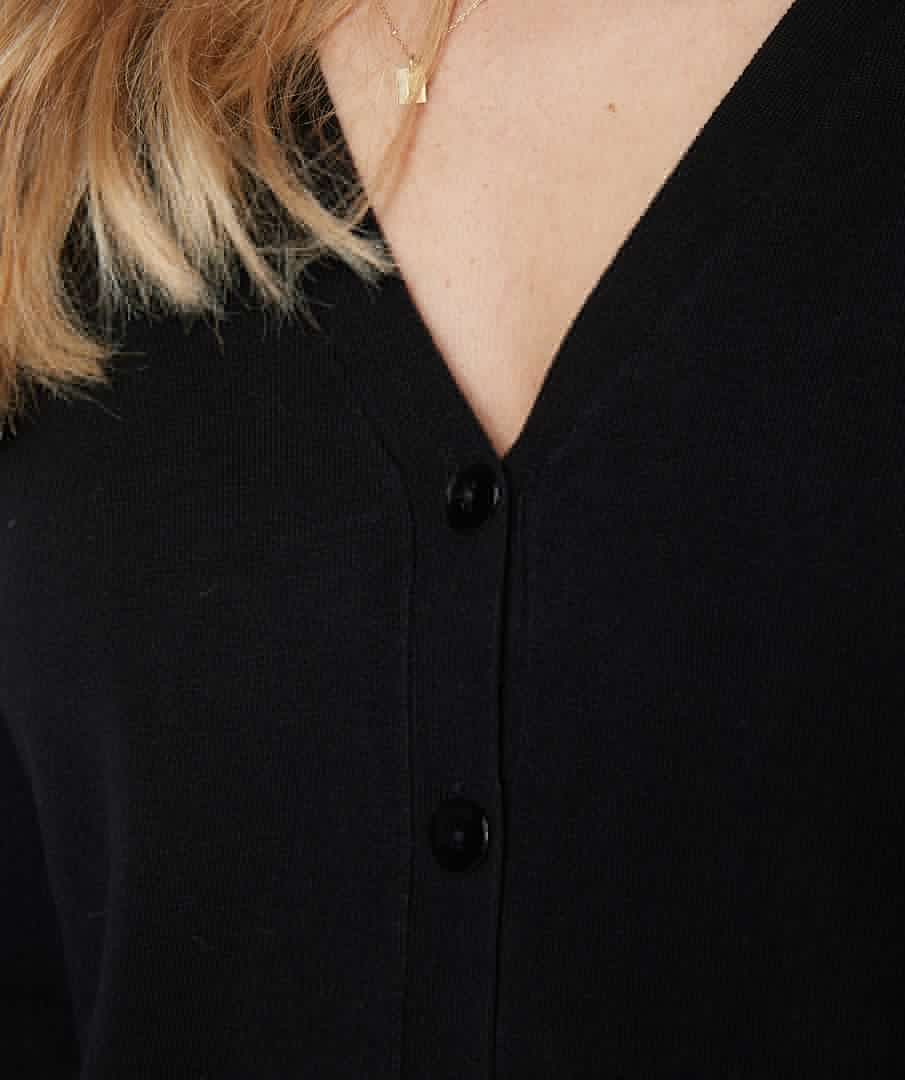 Esqualo Cardigan Basic V-neck