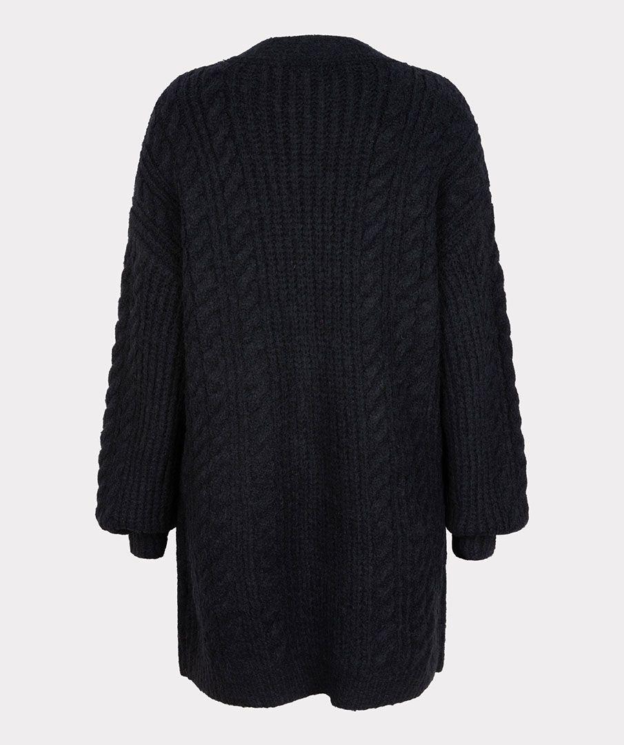 Esqualo Cardigan Cable Knit Pockets