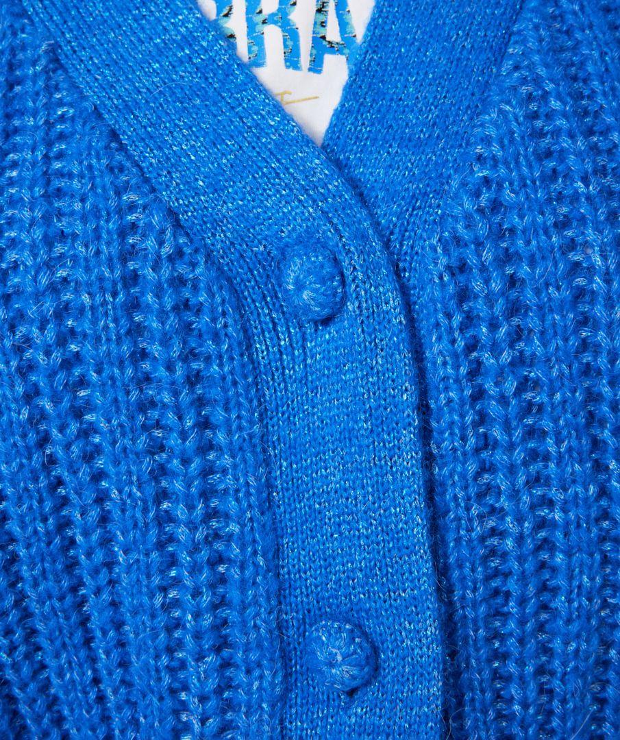 Esqualo Cardigan Chunky Knit Lurex