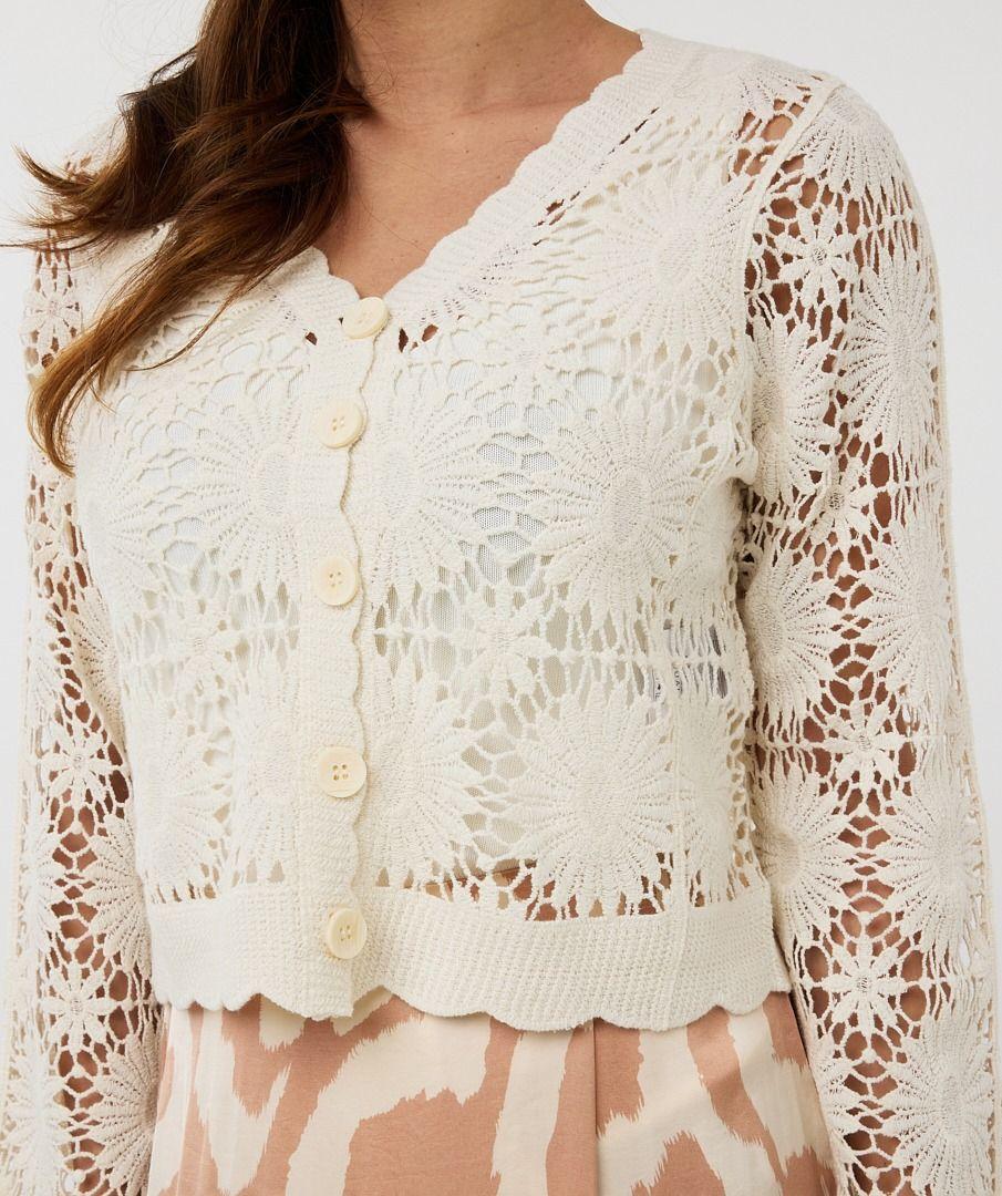 Esqualo Cardigan Crochet
