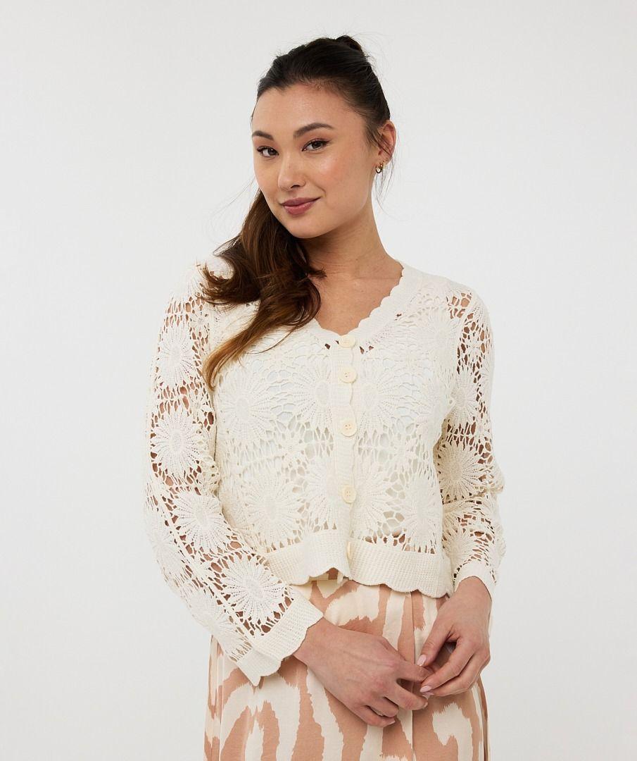 esqualo Cardigan crochet