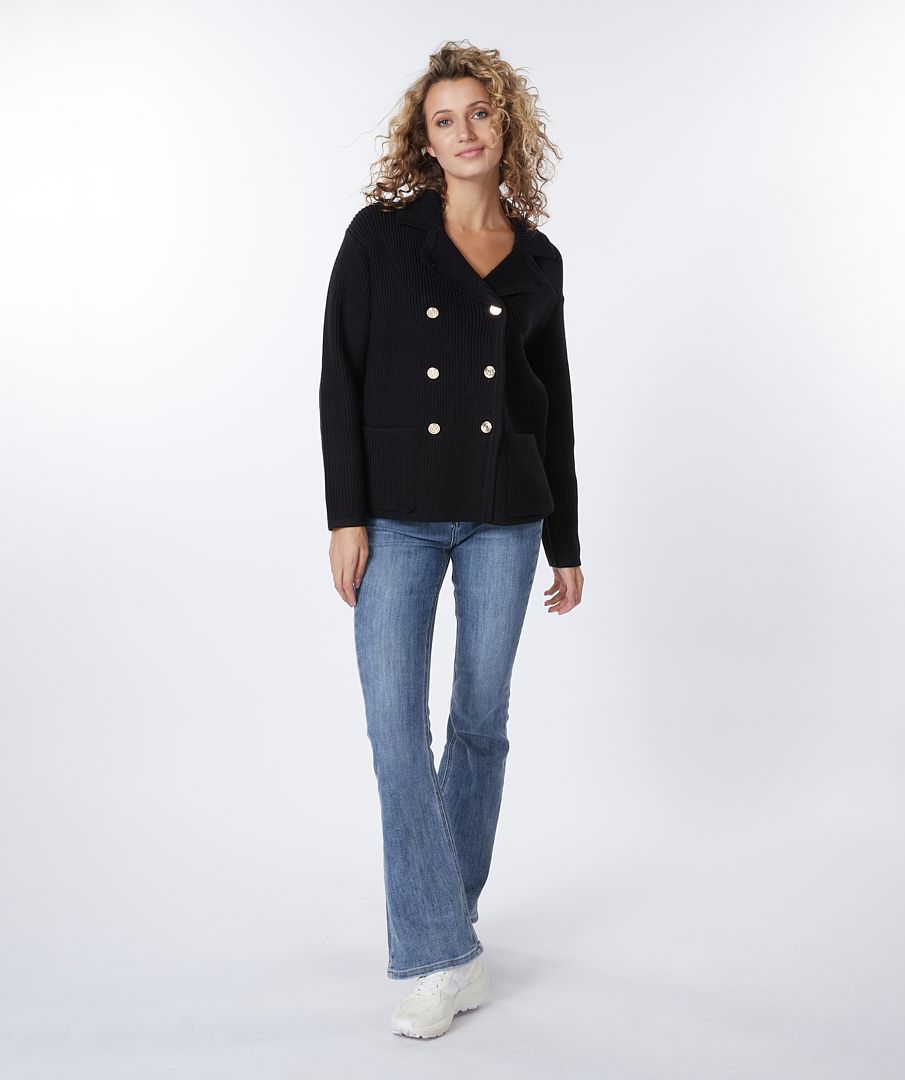 Esqualo Cardigan Double Breasted