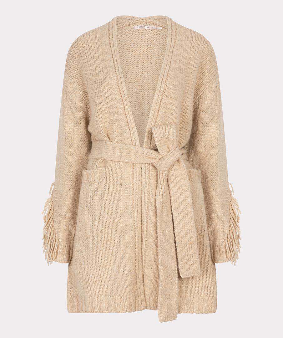 esqualo Cardigan fringes