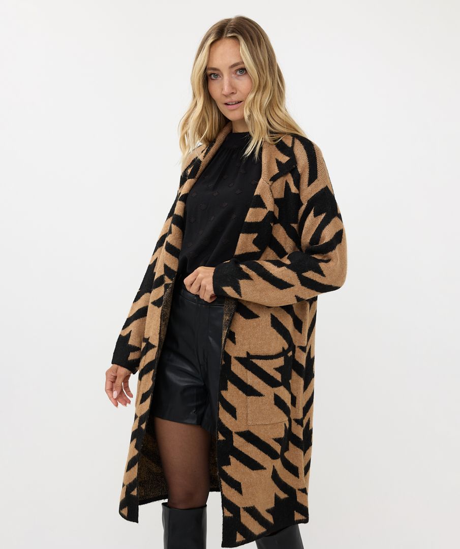 Esqualo Cardigan Jacquard