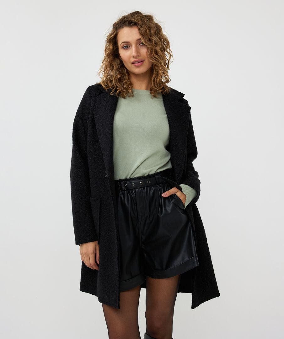 Esqualo Cardigan Long Bouclé