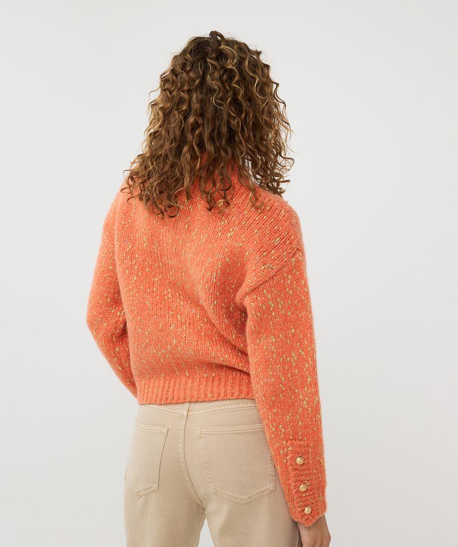 Esqualo Cardigan Lurex Buttons