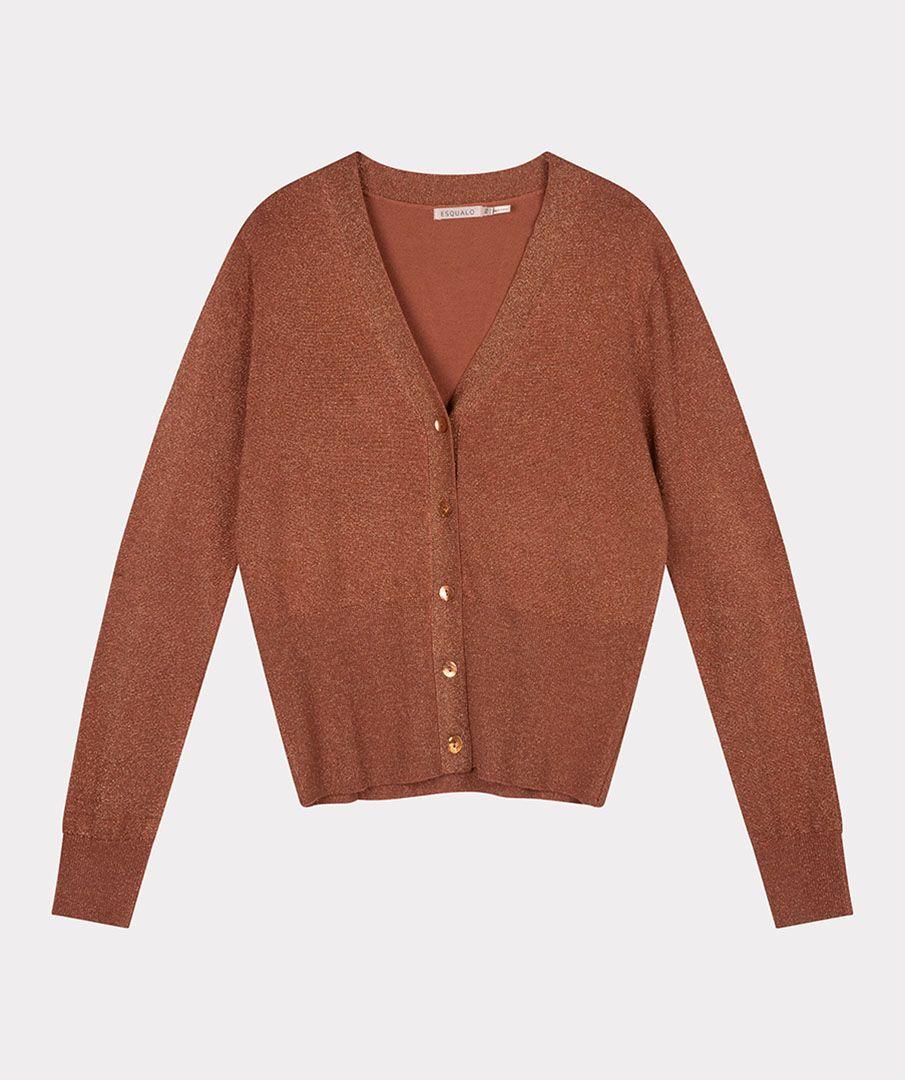 Esqualo Cardigan Lurex High HEM