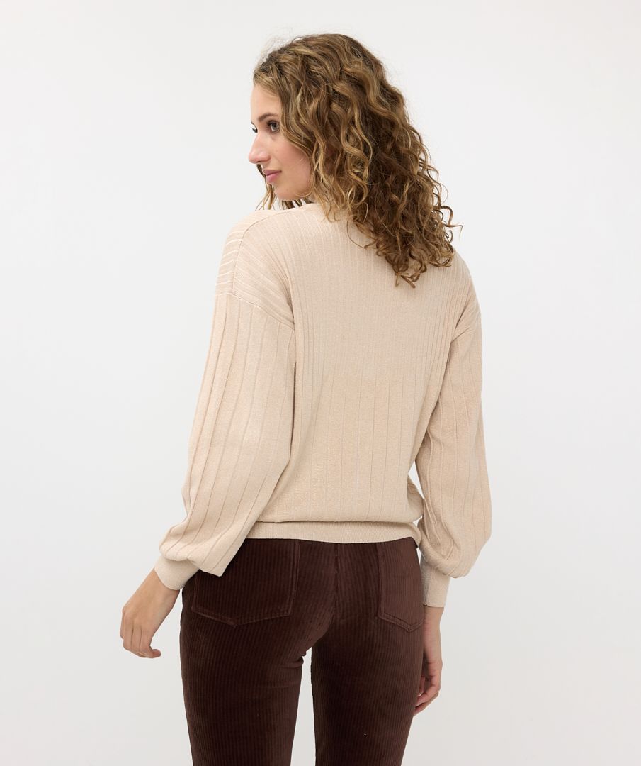Esqualo Cardigan Rib Lurex