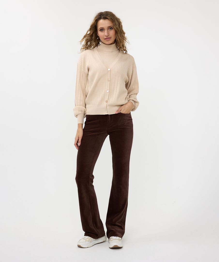 Esqualo Cardigan Rib Lurex