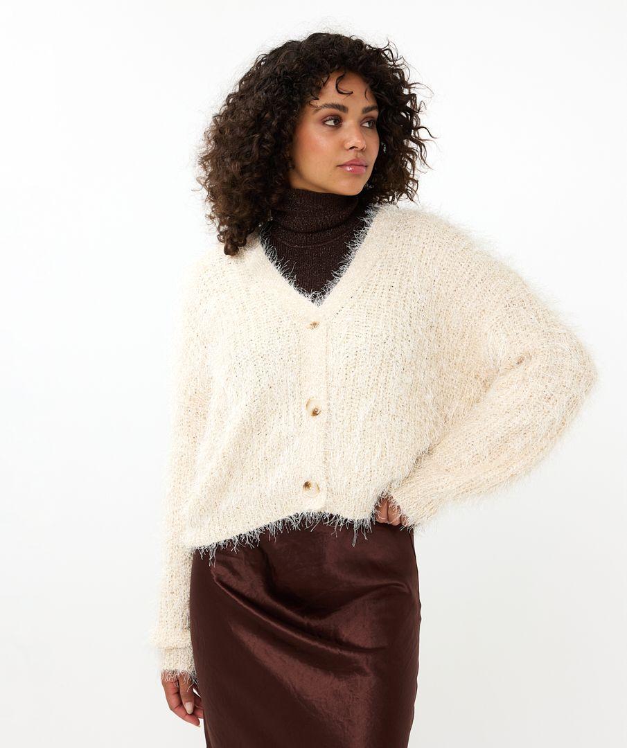 Esqualo Cardigan Short Hairy