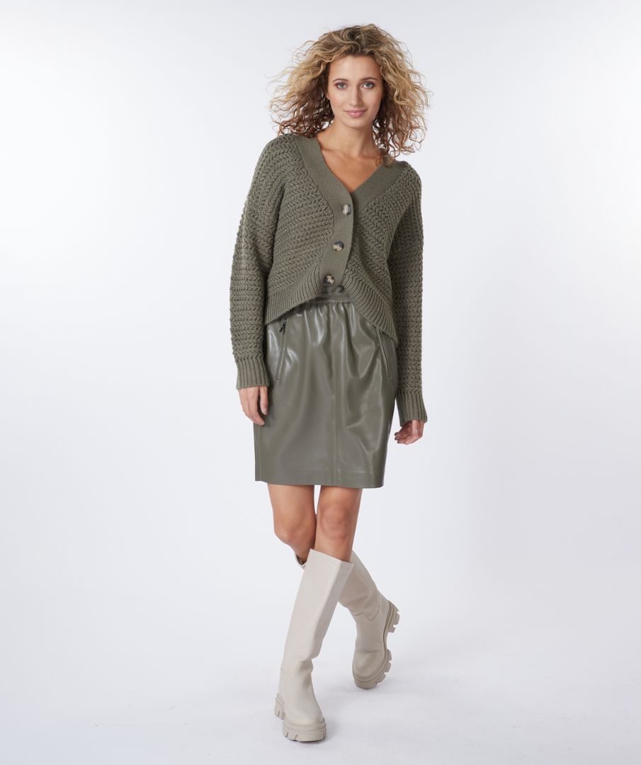 Esqualo Cardigan Short ZZ Knit