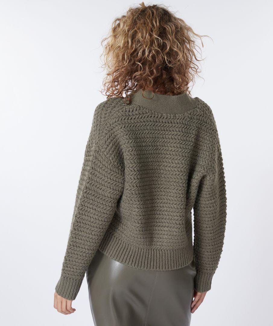 Esqualo Cardigan Short ZZ Knit