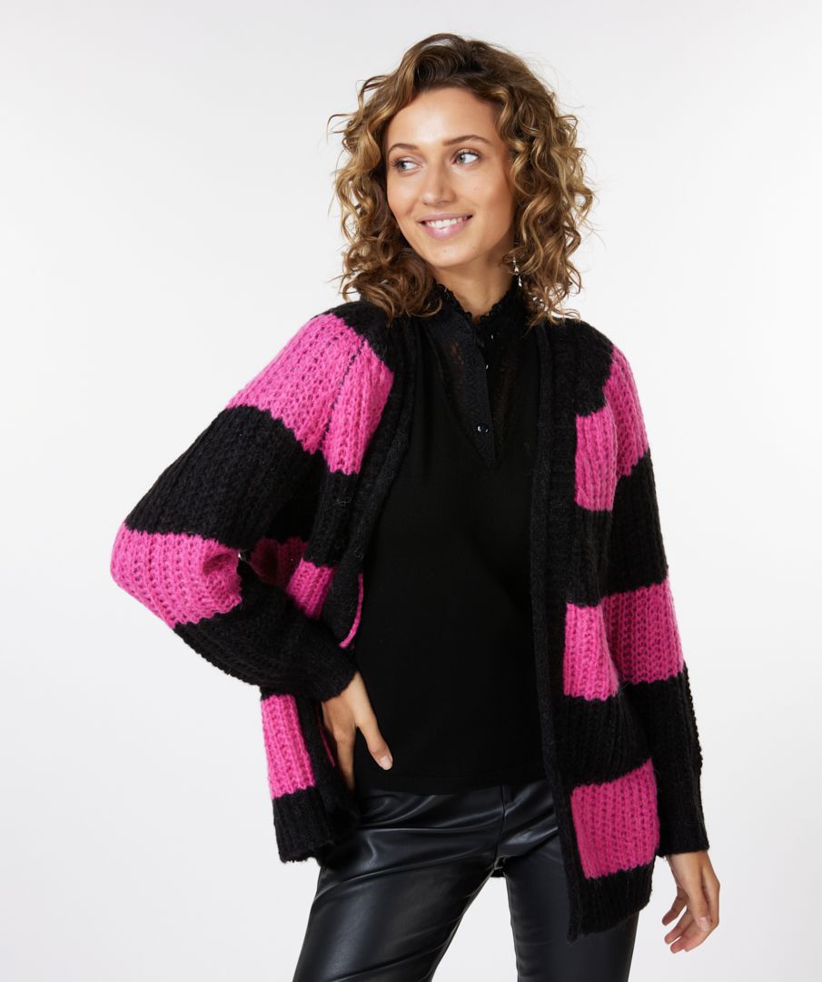 Esqualo Cardigan Striped