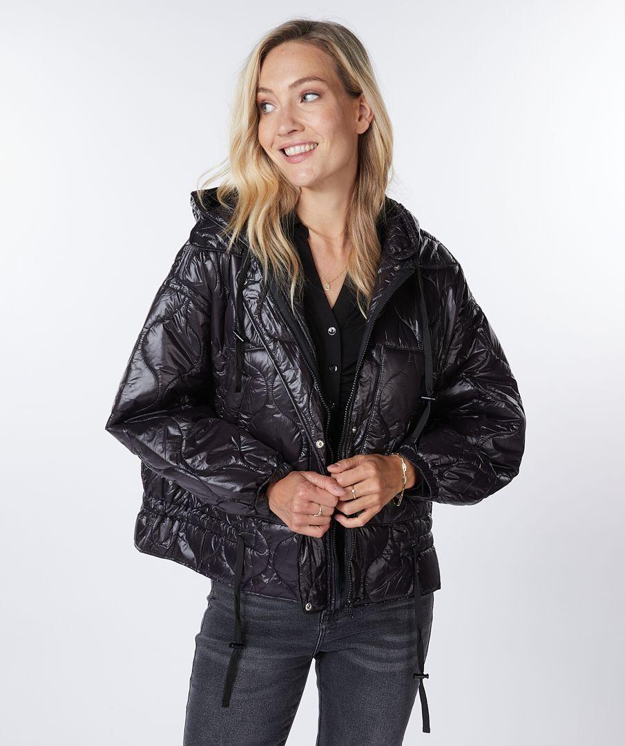 Esqualo Coat Jackets Quilted Hoodie