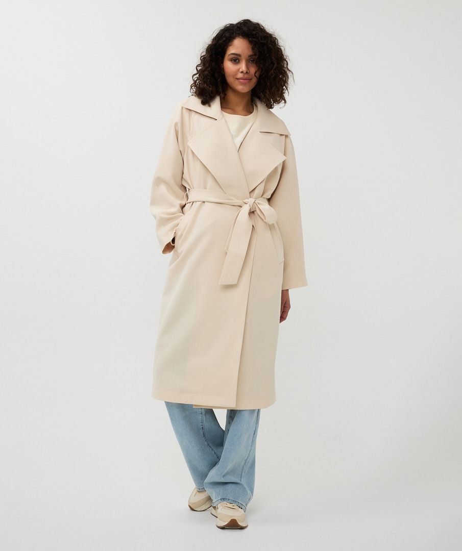Esqualo Coat Long Basic