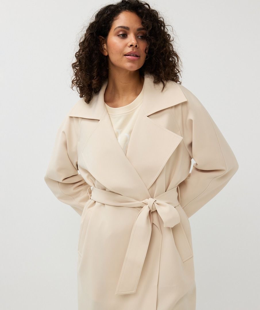 Esqualo Coat Long Basic