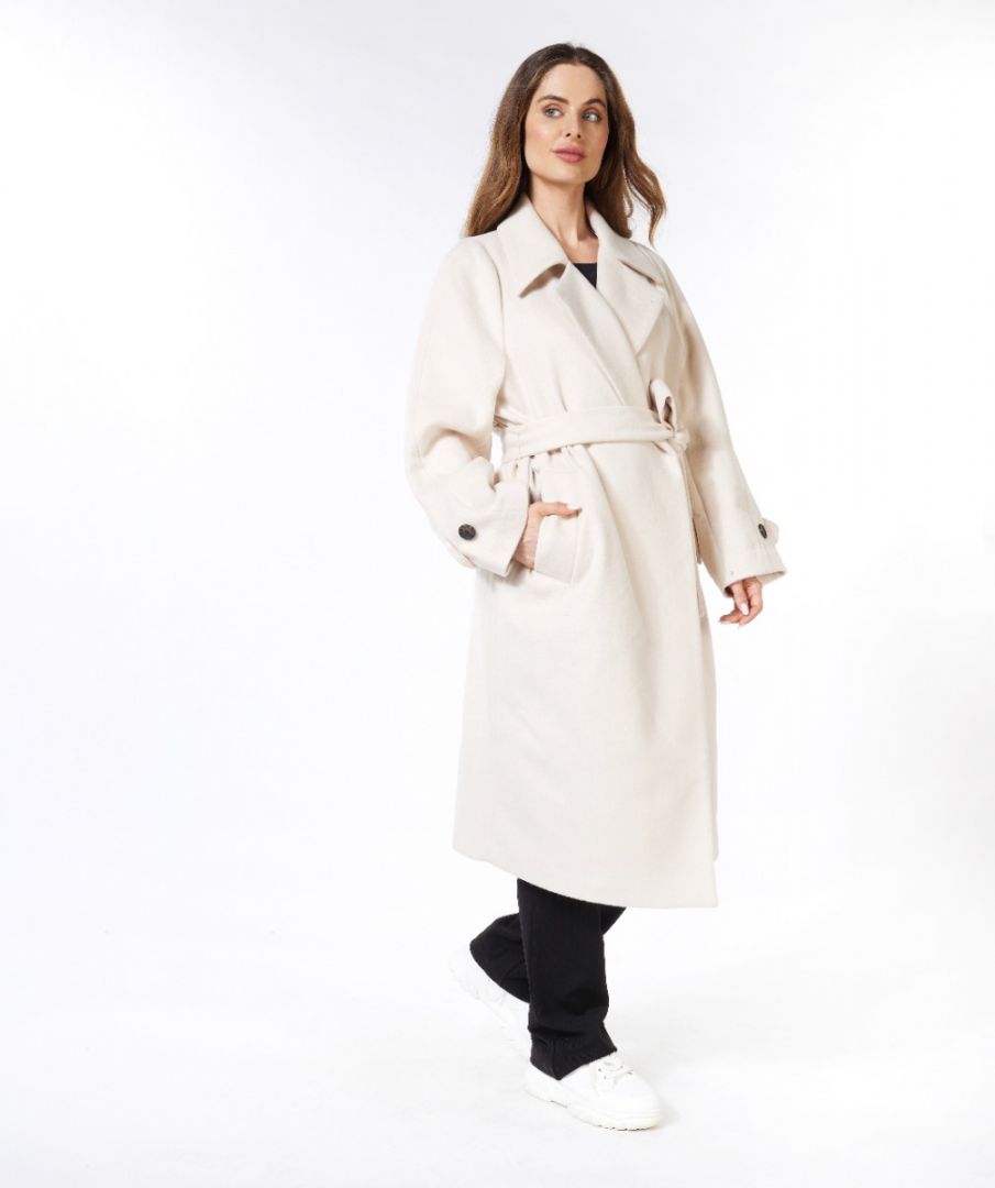 Esqualo Coat Long Belt