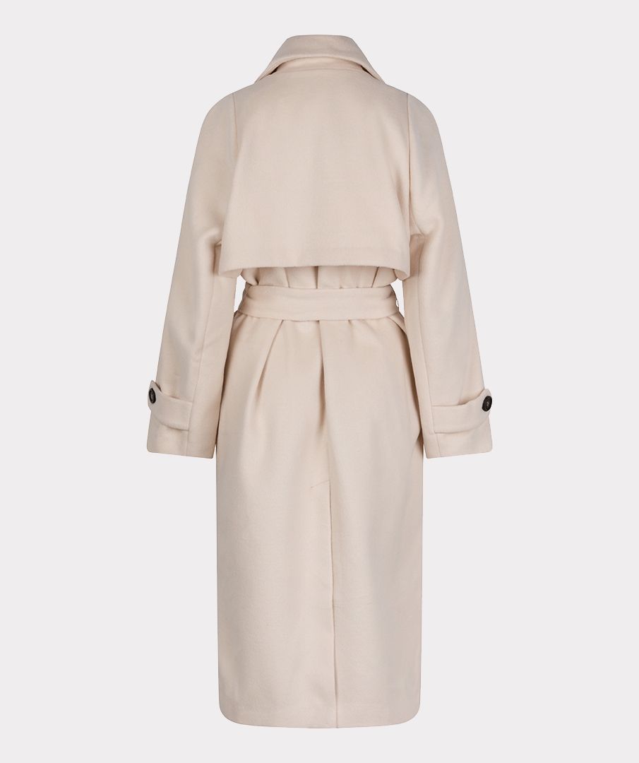 Esqualo Coat Long Oversized