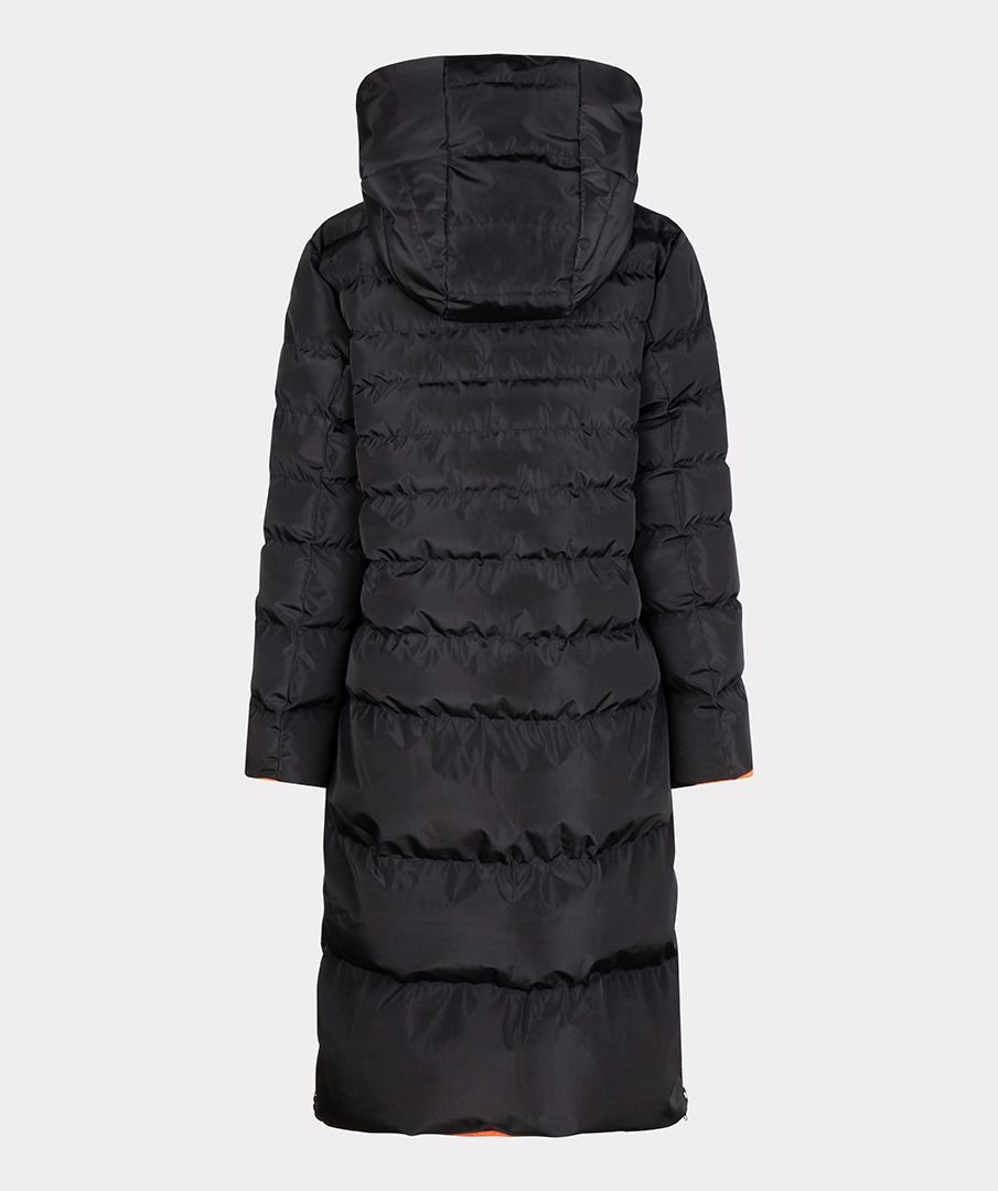 Esqualo Coat Long Quilted