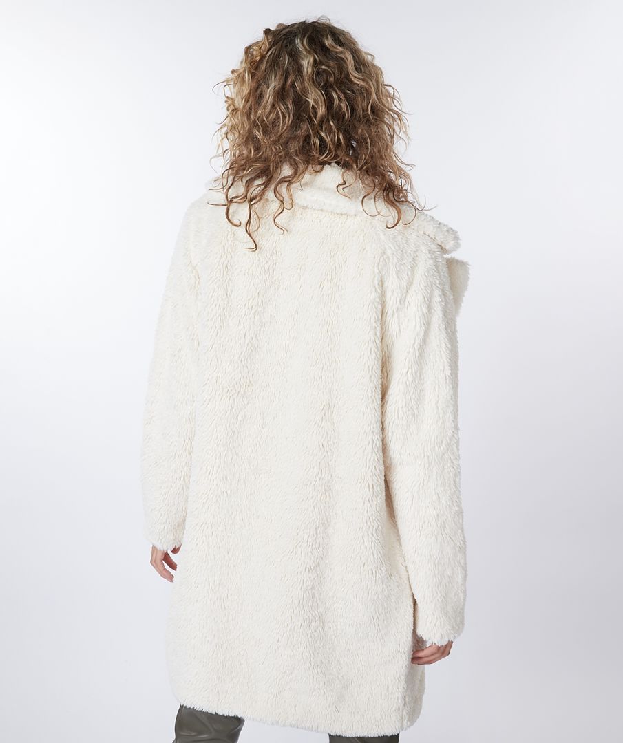 Esqualo Coat Long Teddy