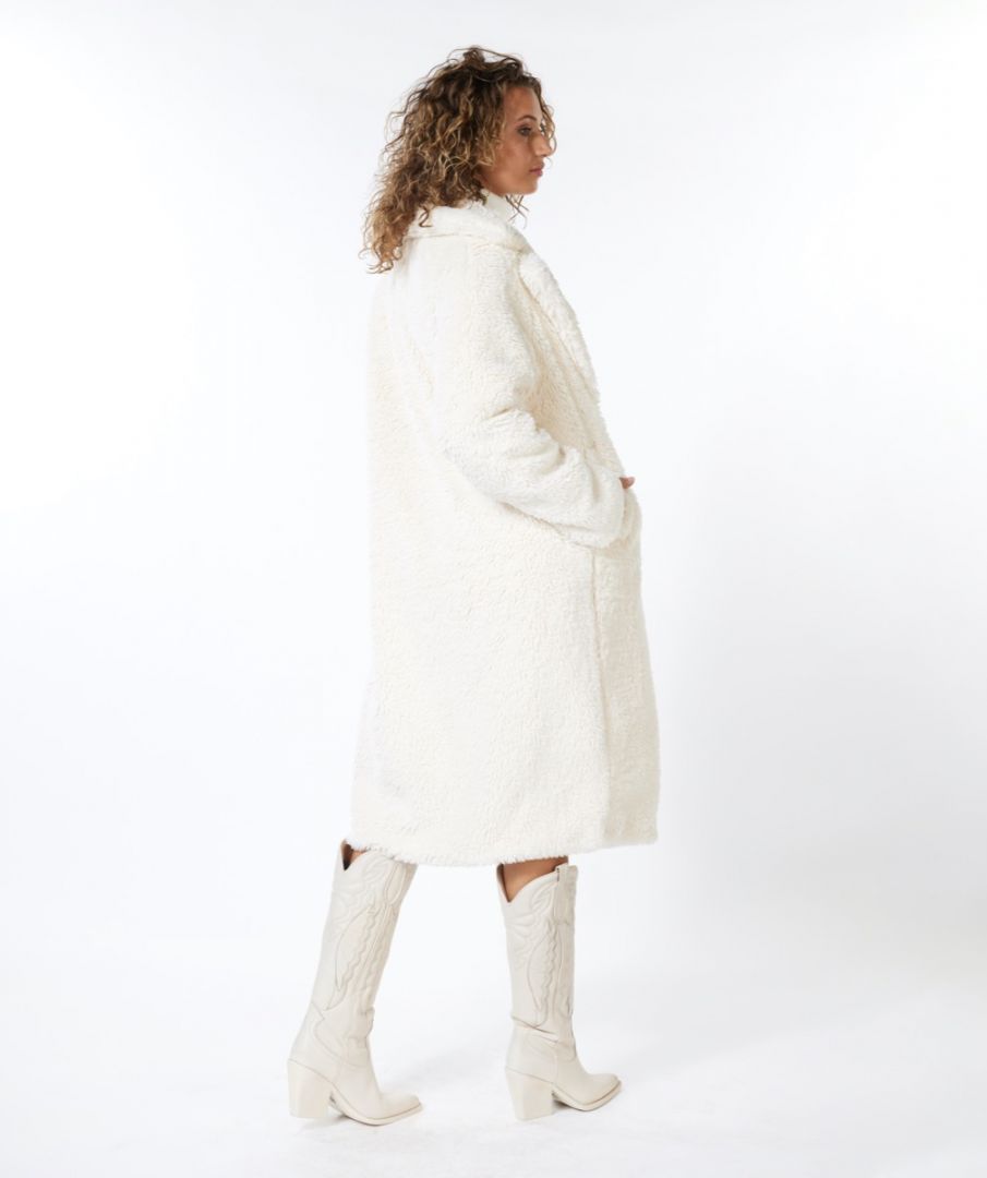 Esqualo Coat Long Teddy