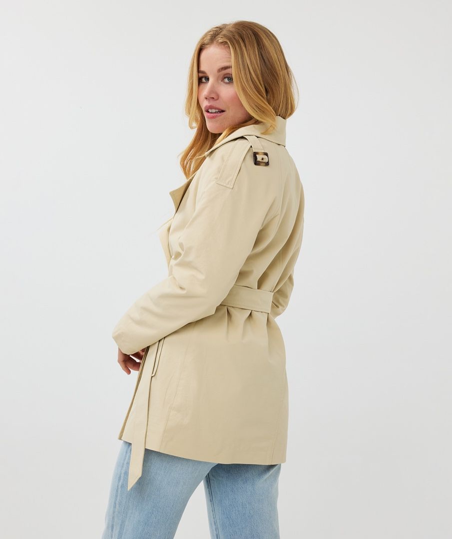 Esqualo Coat Midi Trenchcoat