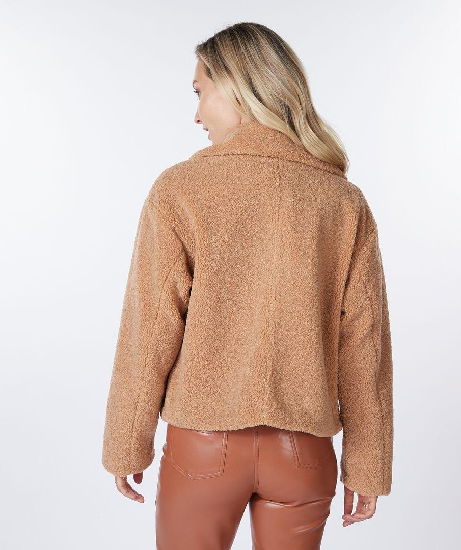 Esqualo Coat Short Boucle