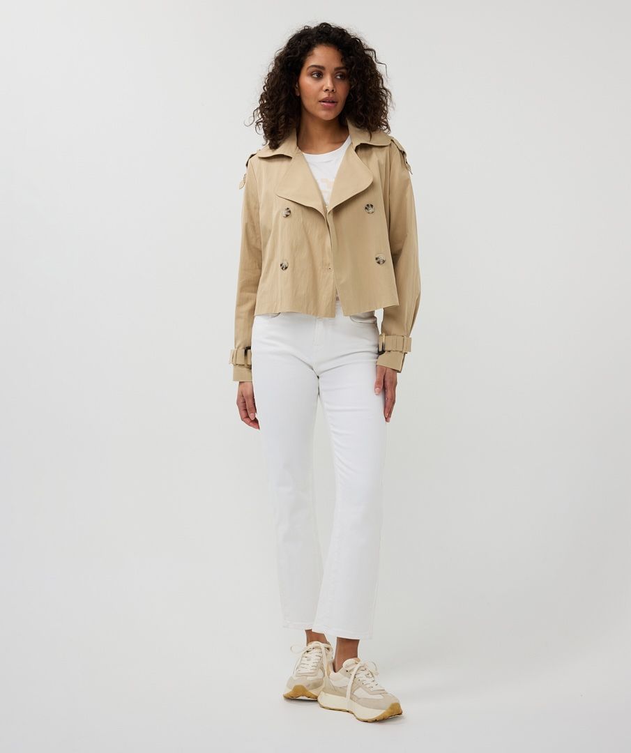 Esqualo Coat Short Trenchcoat