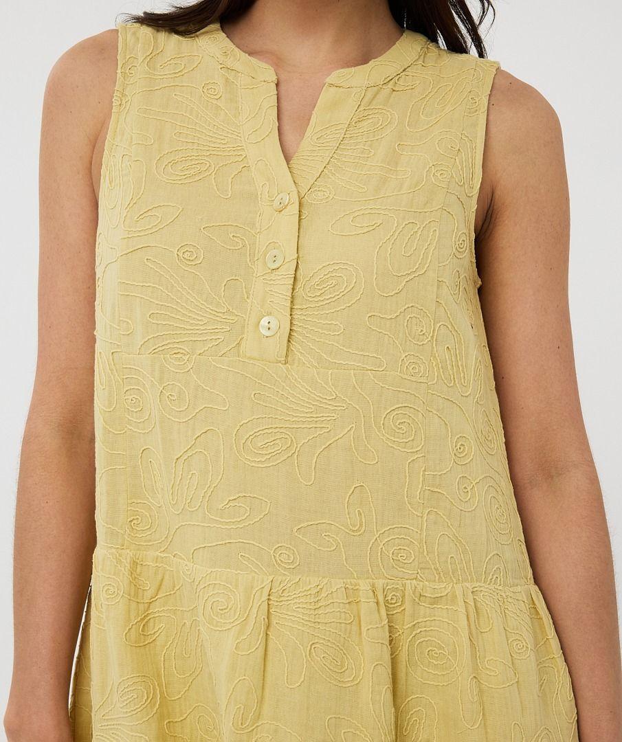 Esqualo Dress 3D Embroidery