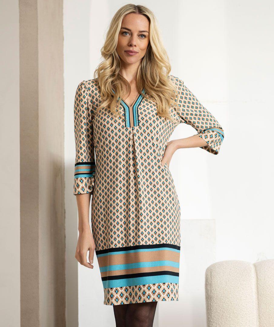 esqualo Dress beads Graphic Roots