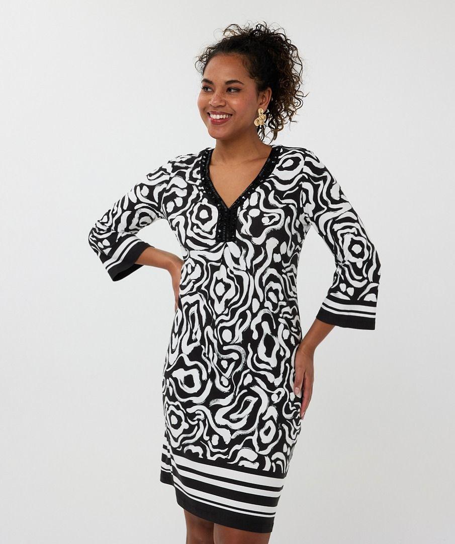 Esqualo Dress Beads Playful