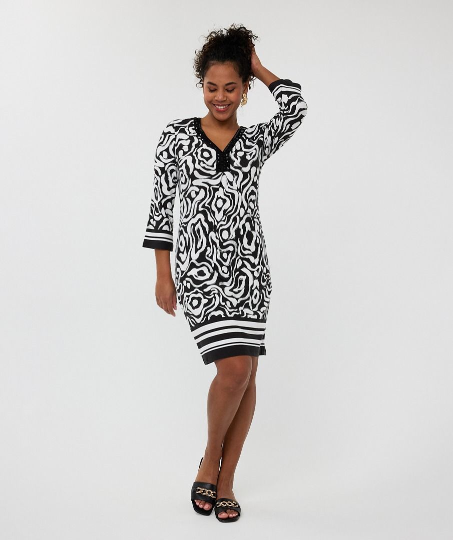 Esqualo Dress Beads Playful