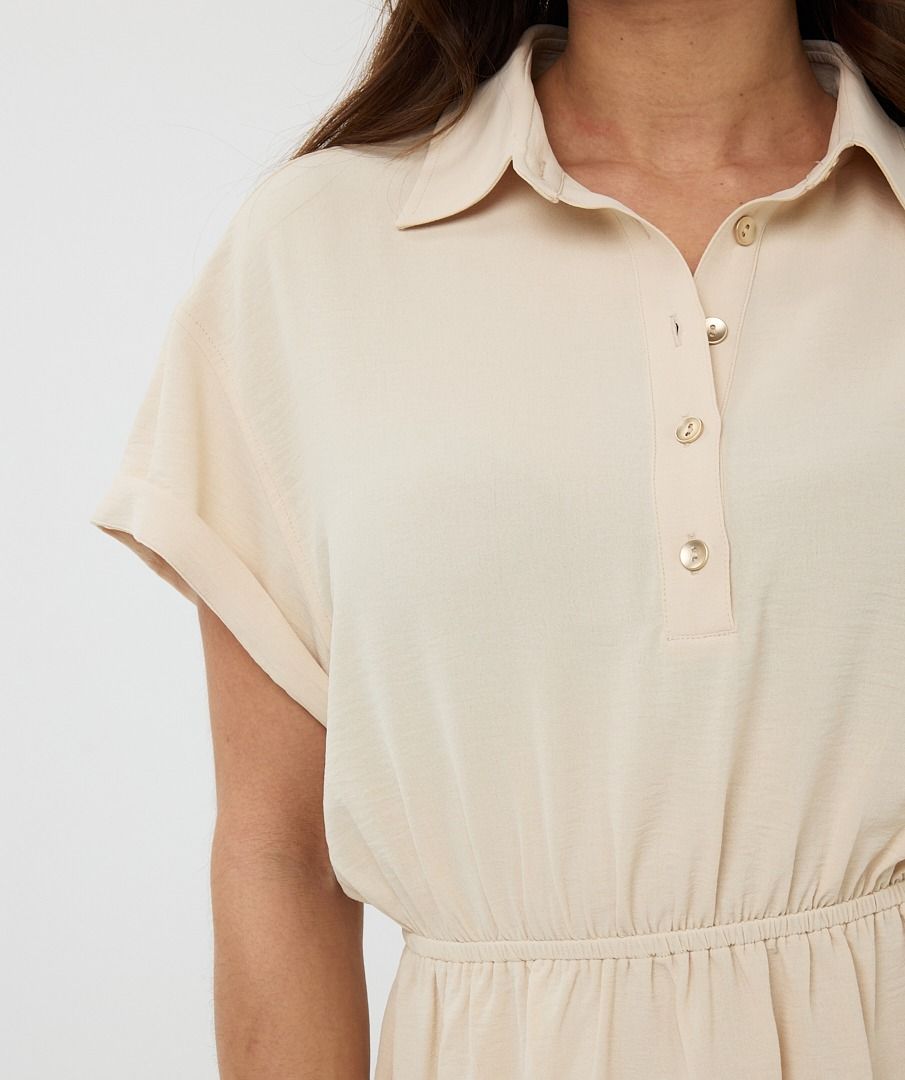 Esqualo Dress Crinkle