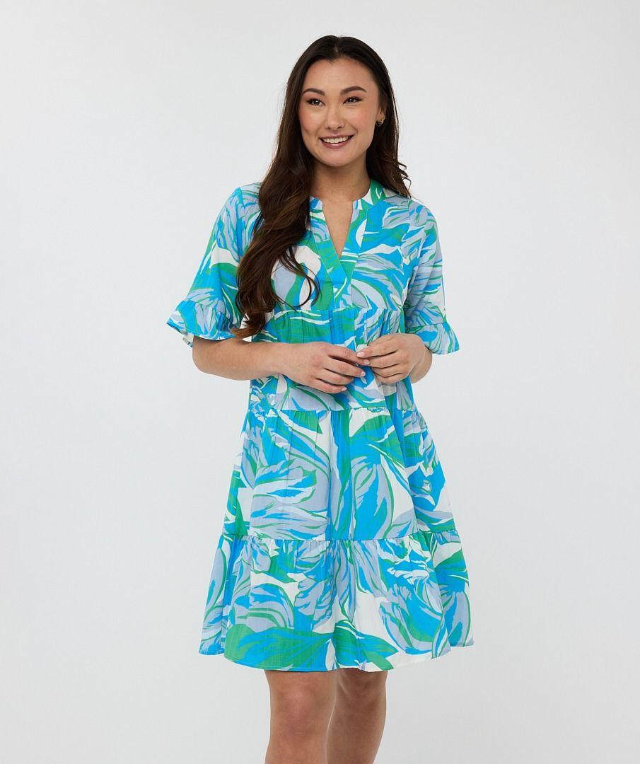 Esqualo Dress Electric Waves