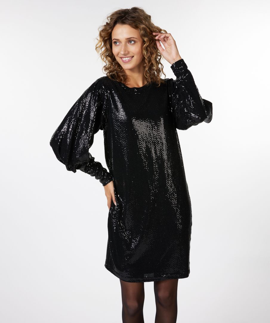Esqualo Dress Glitter Stretch