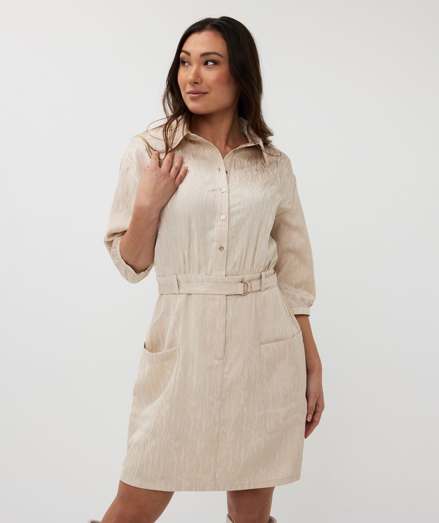 Esqualo Dress Jacquard