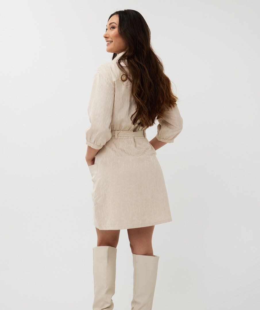 Esqualo Dress Jacquard